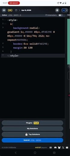 CSS Battle Daily Targets April 08, 2026