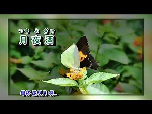 月夜酒 北島三郎 字義版