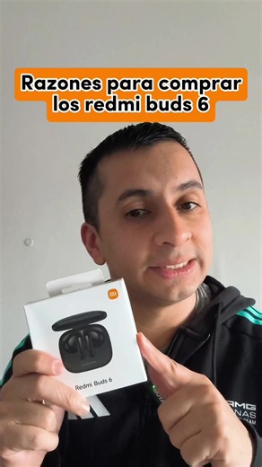 ​¿Buscás auriculares que realmente valgan la pena? 🎧 Hoy te cuento por qué los Redmi Buds 6 son una inversión segura. ​Si te cansaste de los auriculares que te hacen doler el oído o que suenan tan bajo que tenés que poner el volumen al máximo, tenés que probar estos: ​✅ Comodidad total: Son in-ear (con gomitas intercambiables para que se adapten perfecto a tu oído), lo que los hace infinitamente superiores a los semi-in-ear. ✅ Batería que no te abandona: Más de 40 horas de reproducción total. ¡