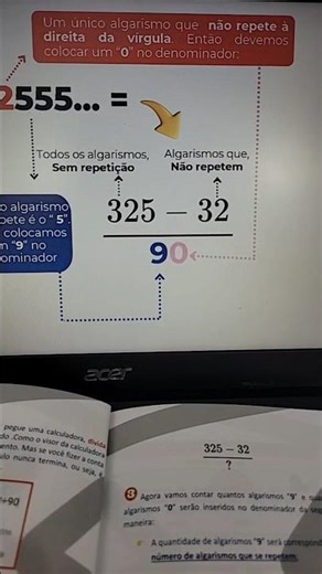 Dízima Periódica 🧠✅️ #ensinodematemática #matematica #portalmatematicaemfoco