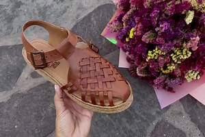 Handmade Leather Huarache Sandal – Mexican Boho Ankle Strap - Etsy