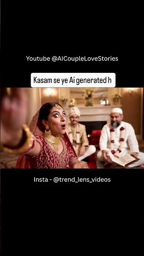 AI Bride Shows Her Wedding & Kaji 💍🤵 | Beautiful AI Animation Shorts