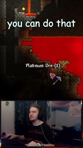 Jar's Terraria Mining Tip #terraria #terrariatips #funny #gaming #terrariabeginner #twitch #live