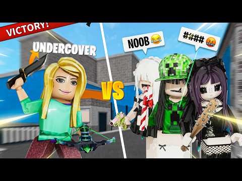 UNDERCOVER PRO VS 6 TEAMERS AND CAMPERS IN MM2