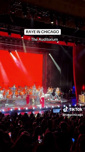 RAYE Live at The Auditorium in Chicago
