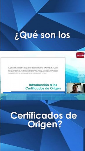 ¿Qué son los Certificados de Origen? - Comercio Exterior