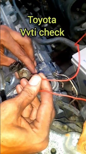how to check toyota vvti problem faulty vvti symptoms rpm up and down rpm unstable rpm fluctuations