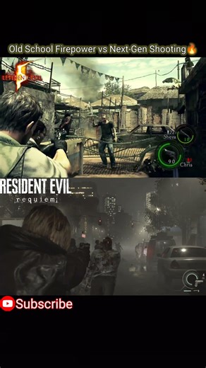 Resident Evil 5 vs Resident Evil Requiem – Shooting Evolution #residentevilrequiem #leonskennedy