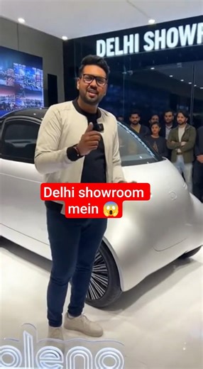Delhi Showroom Mein Microlino Silver Car 😱 First Time Honest Review! #Microlino #DelhiShowroom