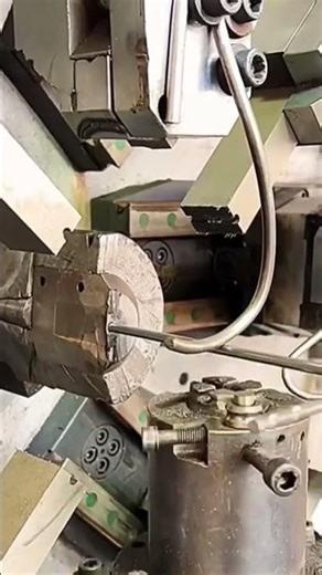 Metal Spring Clips Making in This Machine 🔩#SpringClips