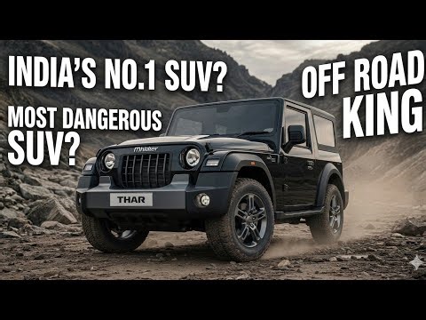 Mahindra Thar 2026 🔥 India’s Most Powerful Off-Road SUV? 😱