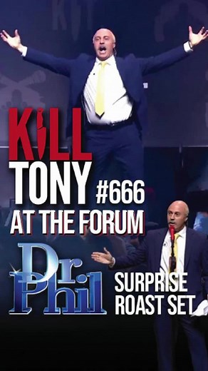 Dr. Phil Roast at Kill Tony Comedy Show in LA Forum