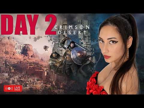 🔴 LIVE - ZARA - CRIMSON DESERT - Day 2