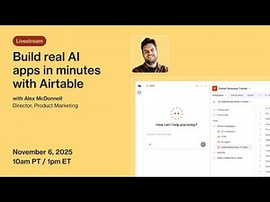 Build Real AI Apps in Minutes with Airtable