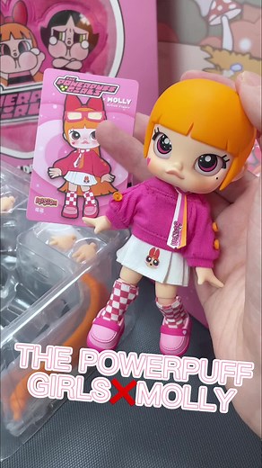 Colorful Molly Powerpuff Girls Blind Box Unboxing Video