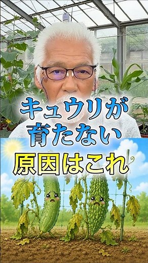 The reason why cucumbers don't grow is actually this