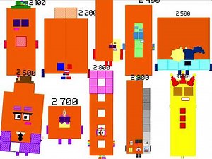 Numberblocks Band Retro 2 100-3 000
