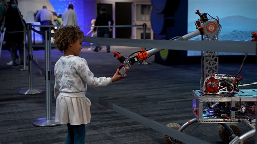 Discovery happens every day in our Exhibit Halls. Your support funds new learning experiences, expand hands-on exhibits, and bring fresh presentations to visitors of all ages. Donate now: https://bit.ly/49k0SJB | Museum of Science, Boston