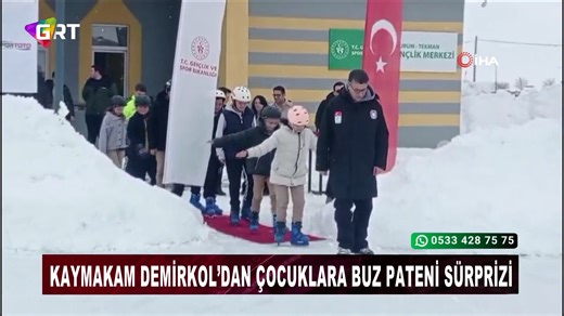 GRT TV & Radyo 🇹🇷 | Erzurum şehir merkezinde yaklaşık 78 km uzaklıkta ve Türkiye'nin en soğuk yerlerinden birisi olan Tekman ilçesinde Kaymakam Hüseyin... | Instagram