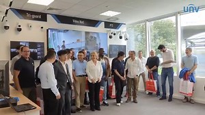 UNV France: Creating an Innovative Security Solution Center for Exceptional Employee and Customer Experience The French subsidiary focuses on delivering a remarkable experience for both employees and customers. In addition to providing a comfortable and modern office area, the local team has carefully built an exhibition hall showcasing various products. The products are regularly updated and iterated upon, ensuring that the space serves as a real-life product experience center for partners and 