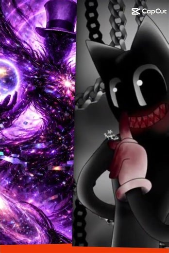 White Dawn vs cartoon cat