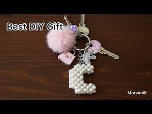 How to Make a Beaded Initial Keychain (Step-by-Step Tutorial)
