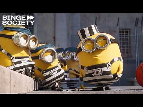 Despicable Me 3 (2017): The Minions Run the Prison Full Scene