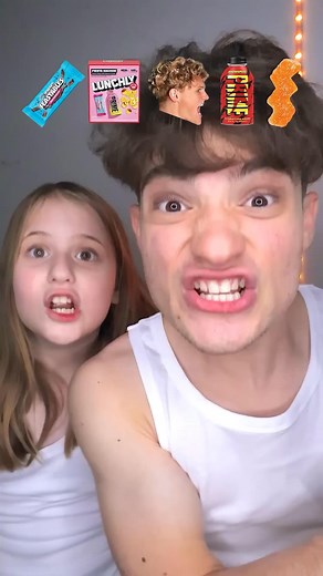 Giant YouTuber Food ASMR With My Little Sister!??🤤 #FoodASMR #GiantFood | Spizee