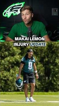There’s NO reason to be worried about Makai Lemon’s injury 😅