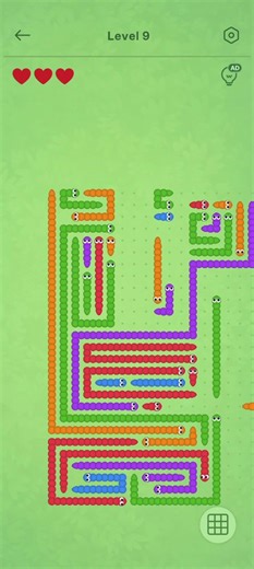Snake Version Completed of Arrows GO! 🏹 #foryou #gaming #level #offlinegames #androidgames