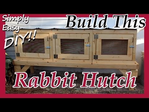 DIY Rabbit Hutch / Cage