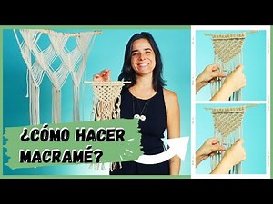 Cómo hacer macramé: Te enseñamos a hacer los nudos básicos