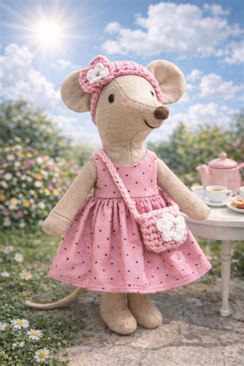Maileg Mouse Clothes Outfit Dress Headband Crochet Bag Miniature – Accessories Maileg Mouse Little Sister Big Sister Mom Mouse Mice - Etsy Canada