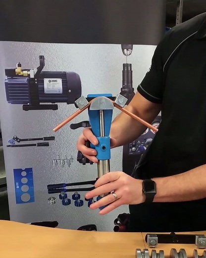 HB85 Hydraulic Tube Bender Set 🔥 More info link in bio! #hvac #hvactech #hvaclife