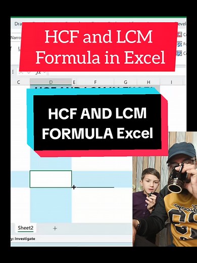 Understanding LCM and HCF Formulas in Excel