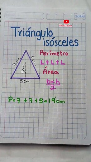 Aprendiendo sobre triángulos isósceles con MissStephy
