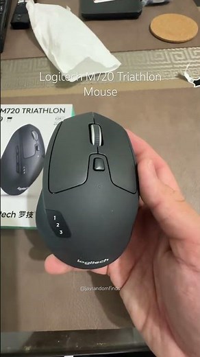 Logitech M720 Triathlon Mouse. Perfect for officie productivity.