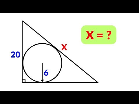Find the length X | A Very Nice Geometry Problem