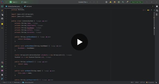 #java #oop #javaprogramming #internship #librarymanagementsystem #learningjourney #softwaredevelopment #incodevision | Laksh Mehra