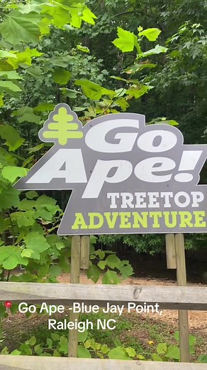 The best place to be is up in the trees! 🌲 Visit Go Ape today, located in Blue Jay Point County Park #Raleigh #Goape#Getoutdoors#inthetrees #treetopadventure#zipline #ropescourse #Nc#Visitnc#visitraleigh #thingstodo#thingstodoinraleigh #thingstodoinnorthcarolina #greenscreenvideo
