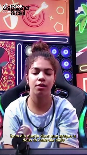 No raio x de hoje Maria contou que tem ficado cada vez mais tranquila dentro do jogo e pretende participar e se mostrar cada vez mais 💚 #TeamMaria