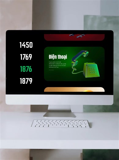 Cách làm slide dòng thời gian lịch sử đơn giản trên canva #canva #morph #history #timeline #learnontiktok