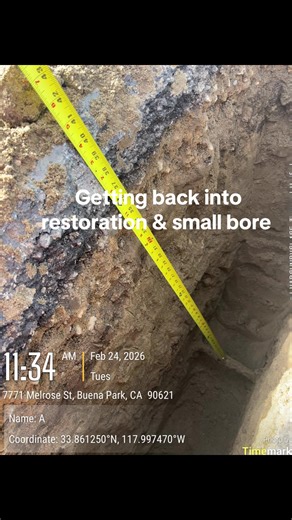We did a bore job with the missile and different processes. I’n backfilling with slurry using plates and base pay. construction #asphalt#Slurry#getitdone