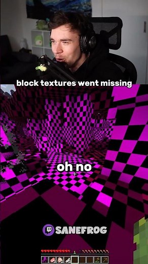 Minecraft Block Textures Went Missing #minecraft