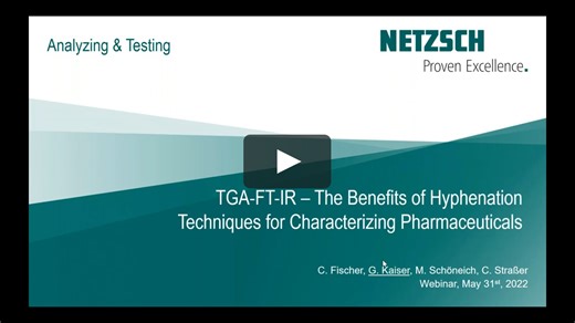 TGA-FT-IR – The Benefits of Hyphenated Techniques for Characterizing Pharmaceuticals