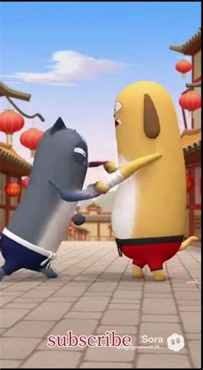 Cat vs Dog Kung-Fu Fight 🐱🐶 | Ultra 4K Realistic Funny Action Video | Epic Animal Comedy” #funniest