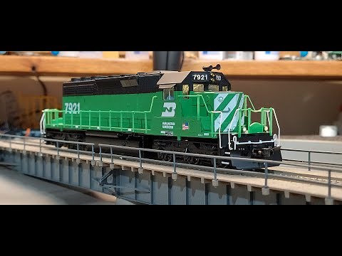 Broadway Limited SD40 2 DCC install