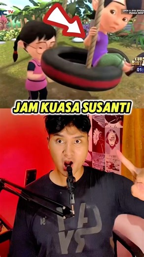 SUSANTI PUNYA JAM KUASA KAYAK BOBOIBOY ASELI #short #shortvideo #trending #viralvideo #shorts #short