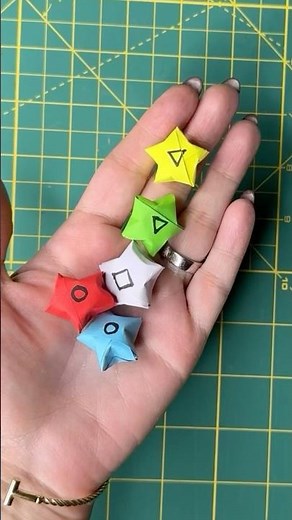 DIY Origami Gonggi Star 🌸 Easy & Fun
