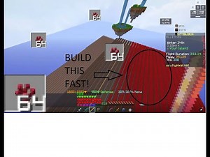 The MOST EFFICIENT Way to Build a Nether Wart Farm in Hypixel Skyblock